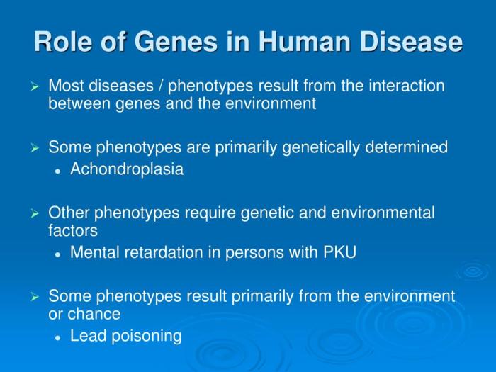 Role of genetics in chronic diseases