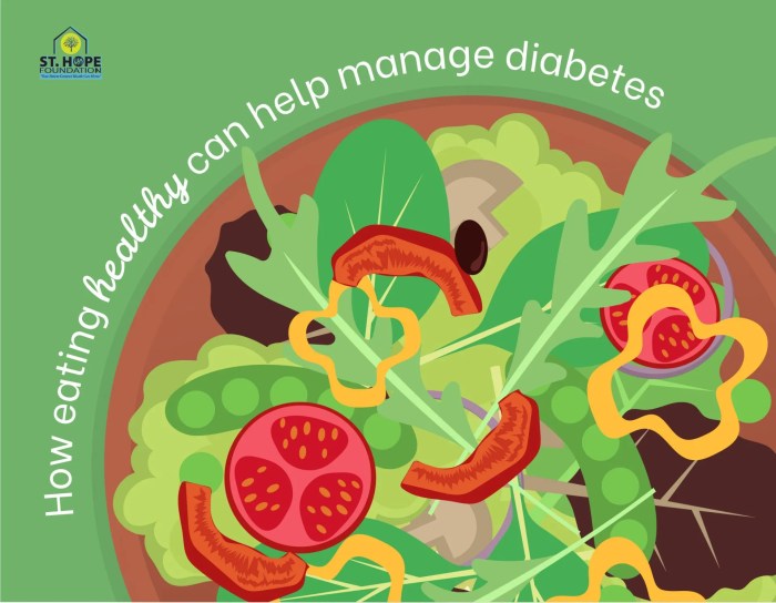 Healthy eating strategies for managing diabetes